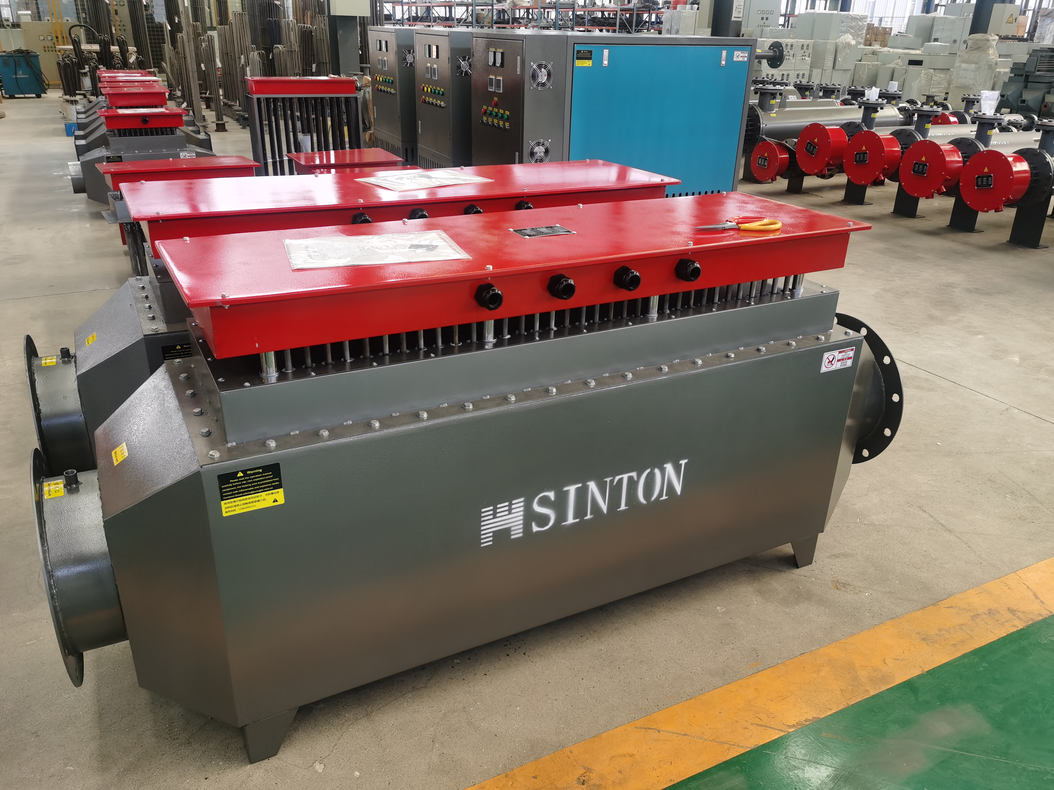 工业风道加热器